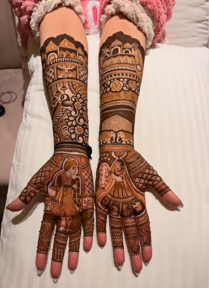 Mehndi portfolio 6 — Indian bridal henna